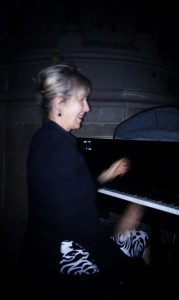 gillian at piano