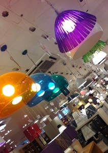The bright lights of the city - in John Lewis