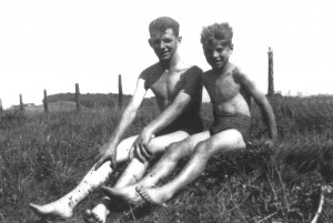 Terry and a friend at the Shangie