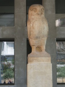 bird statue Greece 2010 357