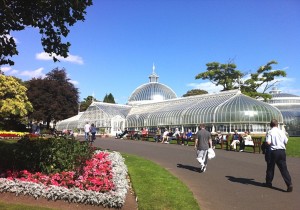The Kibble Palace in The Botanic Gardens