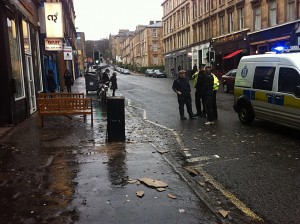 Gibson street plaster fall drama