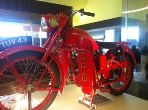 GPO bike at transport museum