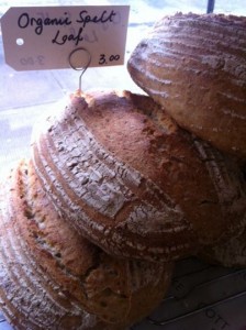 organic spelt loaf