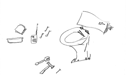 On the building site