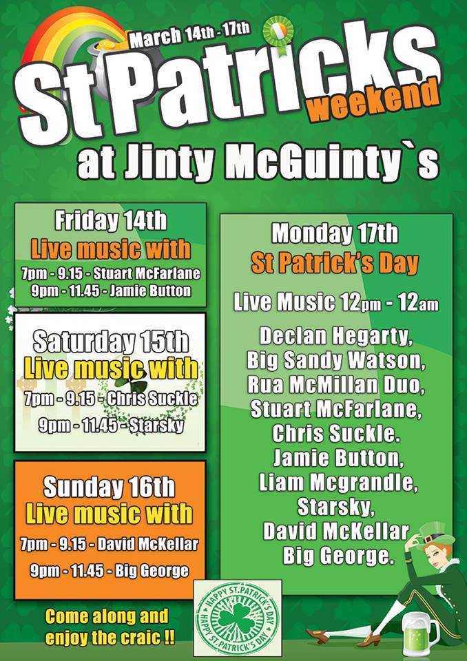 st patricks jinty mcguinty