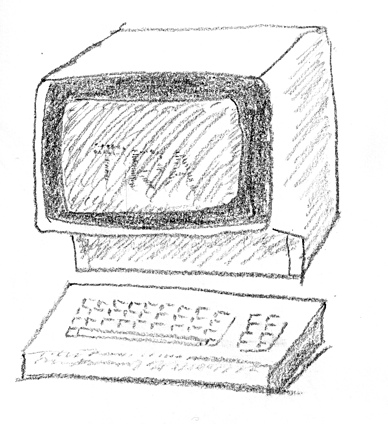Dumb computer terminal
