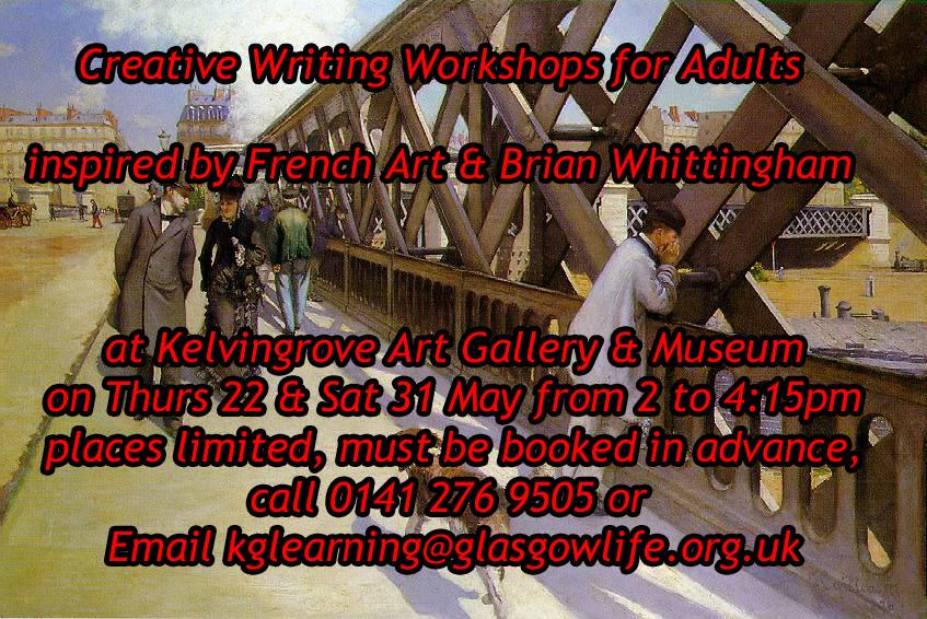 creative writing poster