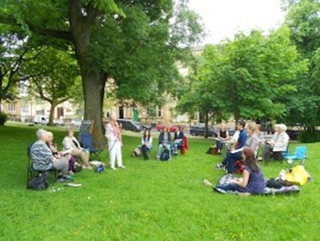 poetry in park