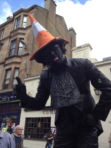 Human Statue West End Festival