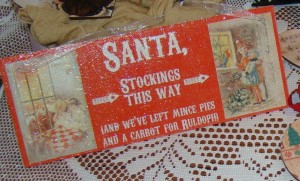 santa stocking this way