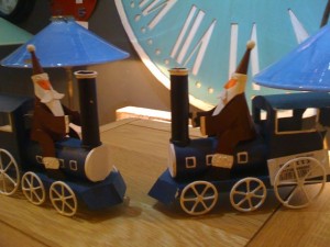 blue santas