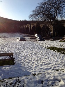 Dunkeld in the snow
