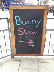 Bunny Stew at Easter