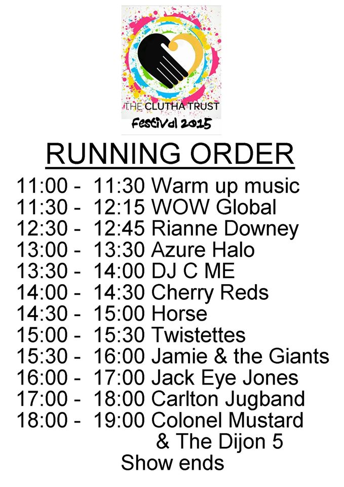 running order
