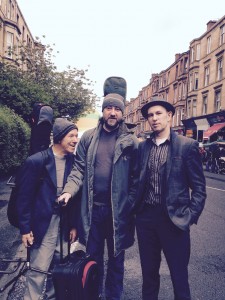 Queen Margaret Street Party Jim, Peter, Jimmy Byrne