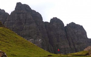 Under the Storr Cliffs. Skye