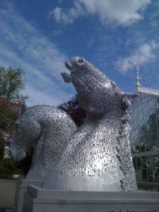 the kelpie maquettes