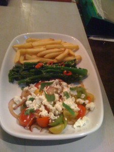 salad fancy chips