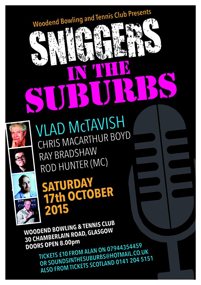 sniggers in the suburbs