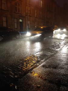Rain Storm Glasgow
