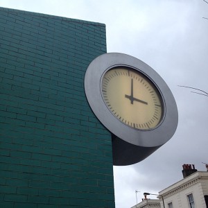Designer Clock near Portobello