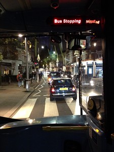 On a London Bus