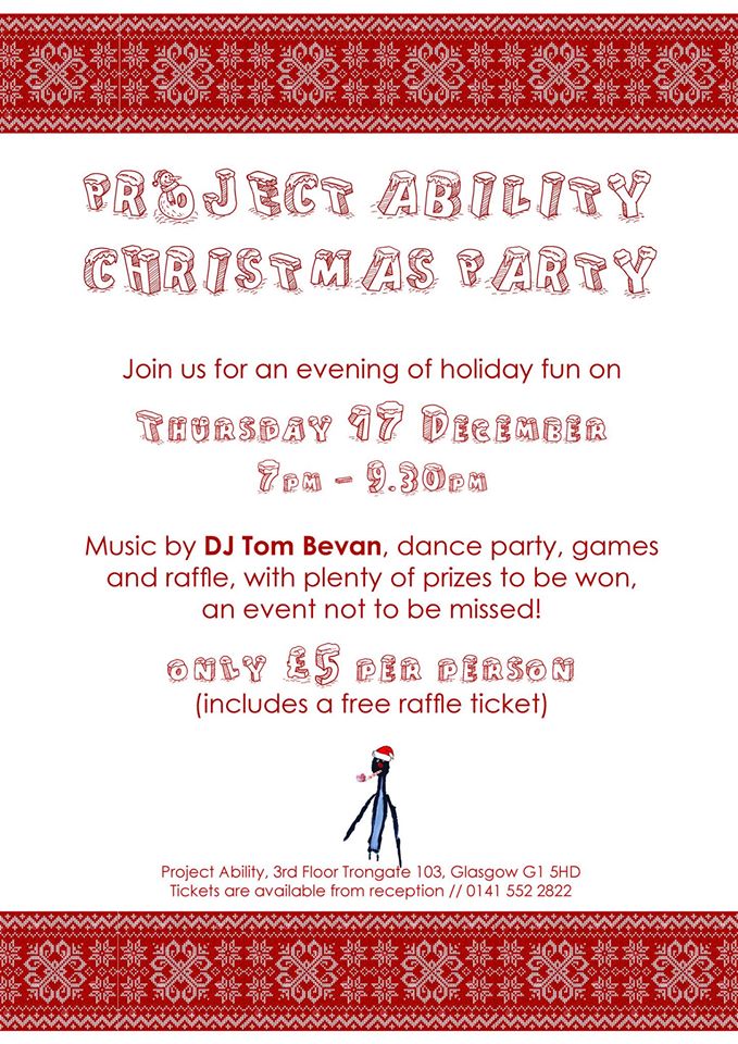 project ability christmas party