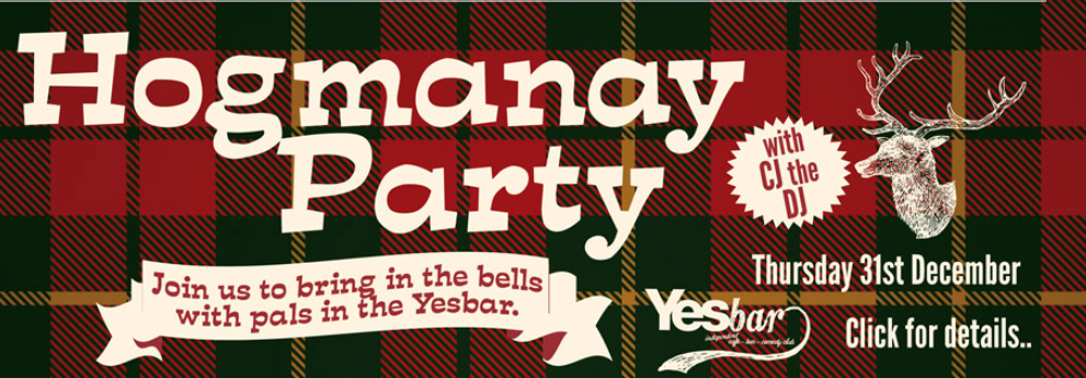 yes bar hogmanay