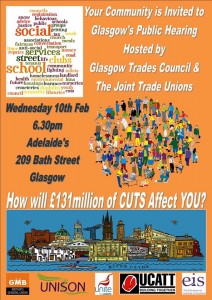 glasgow public hearing cuts to services