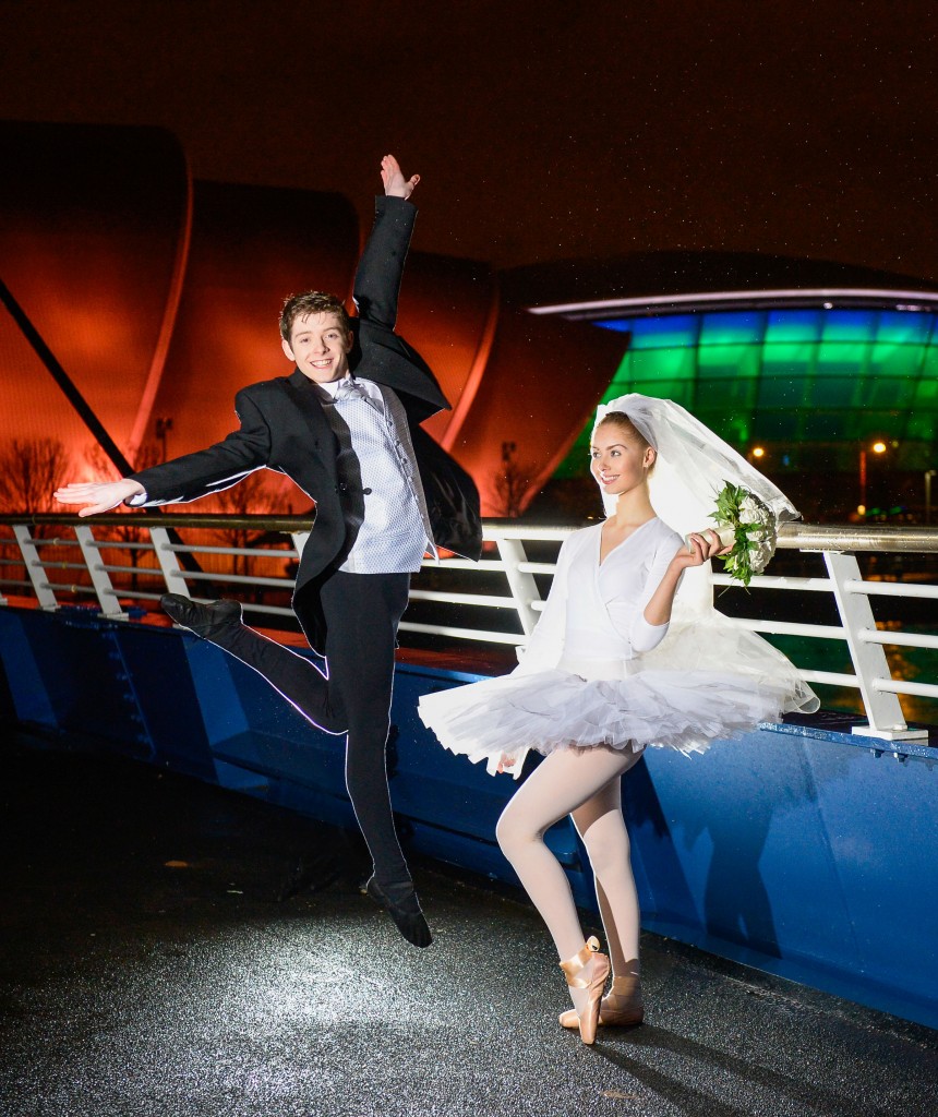 The Scottish Wedding Show ‘leaps’ back into Glasgow - (L-R)Mark D’Arcy and Jodi Alexander - 3