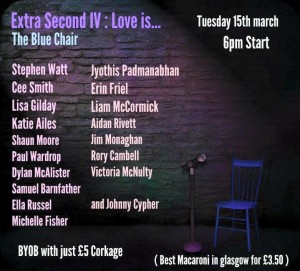 extra second iv- Love is at The Blue Chair