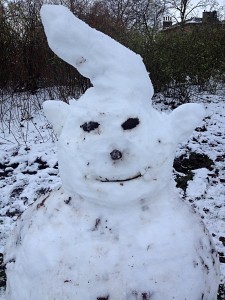 Snow Man with quiff
