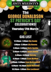 st patricks day at jinty's