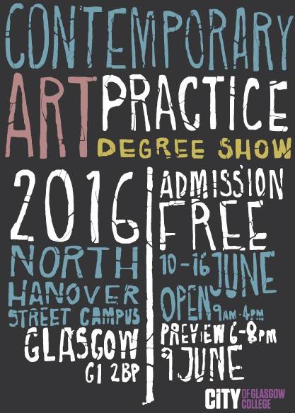 Degree Show Poster