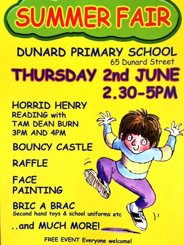 summer fair dunard primary school
