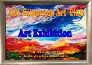 old k art exhibition 10-12 June, Ardardan Garden Centre