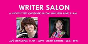 writer salon #scotlitfest facebook