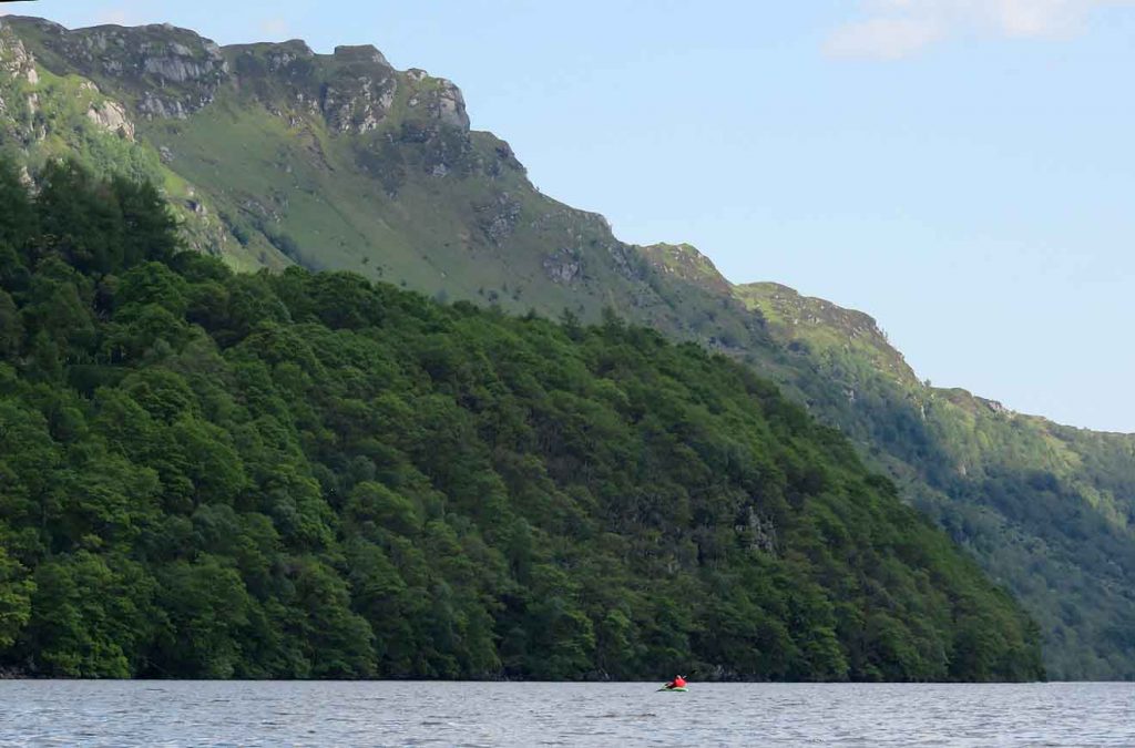 Loch Lomond's Steep Sides
