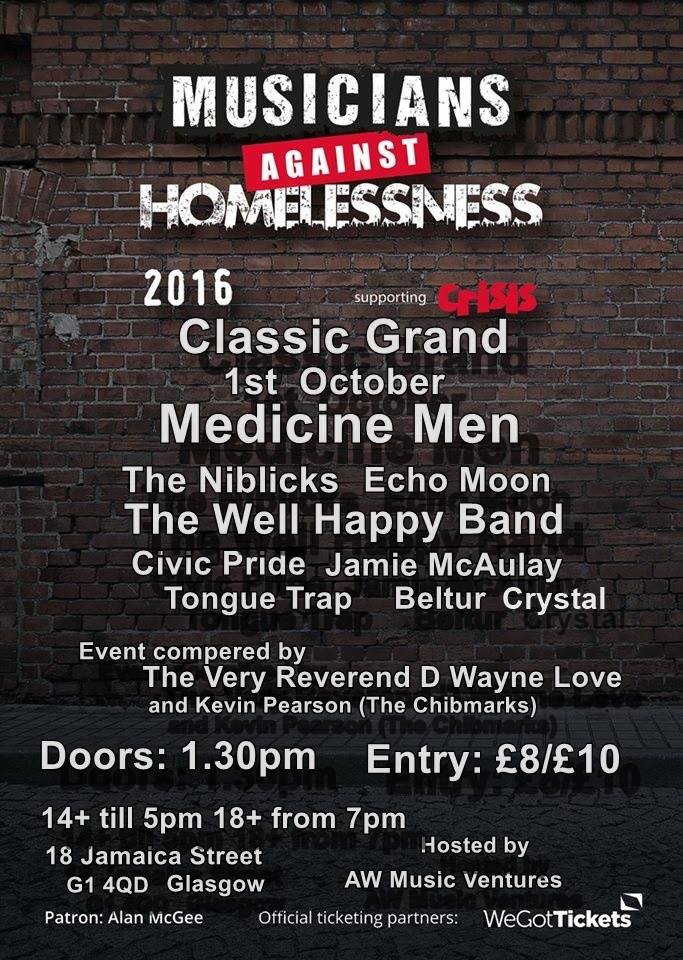 musicians against homeless