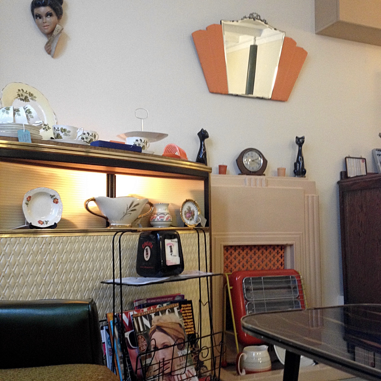 Cup and Saucer Vintage Tea Room