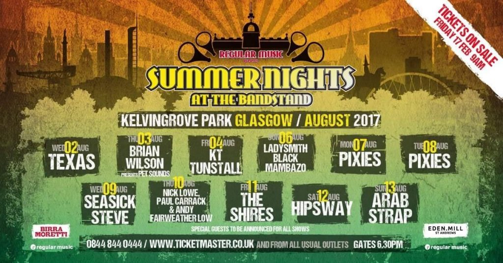kelvingrove bandstand 2017