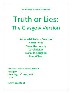 Truth or Lies The Glasgow Version PNG Poster