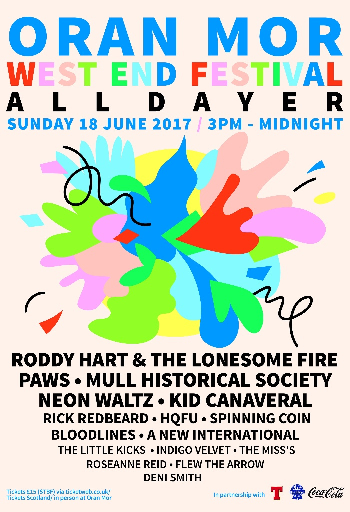 all dayer poster oranmor