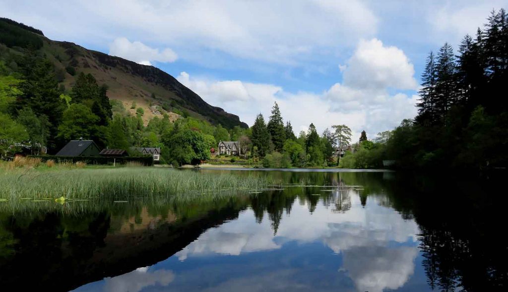 Reflections. Loch Ard Perfection