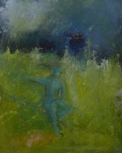 green shadow figure