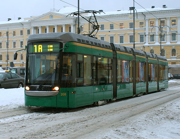 helsinki's trams and infrastucture