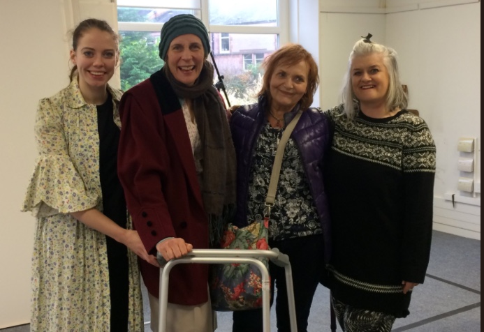 The Weir Sisters in rehearsal