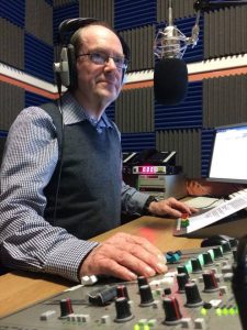 Tony Currie on the radio