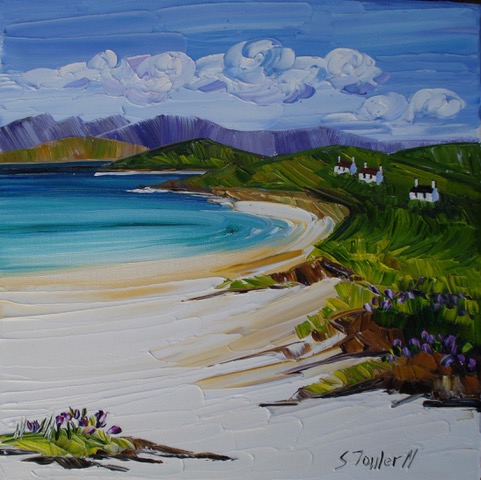Distant Crofts Harris 25 x 25cm